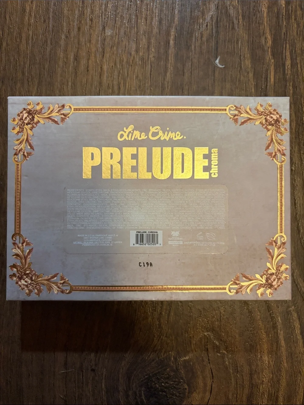 Lime Crime Eyeshadow Palette